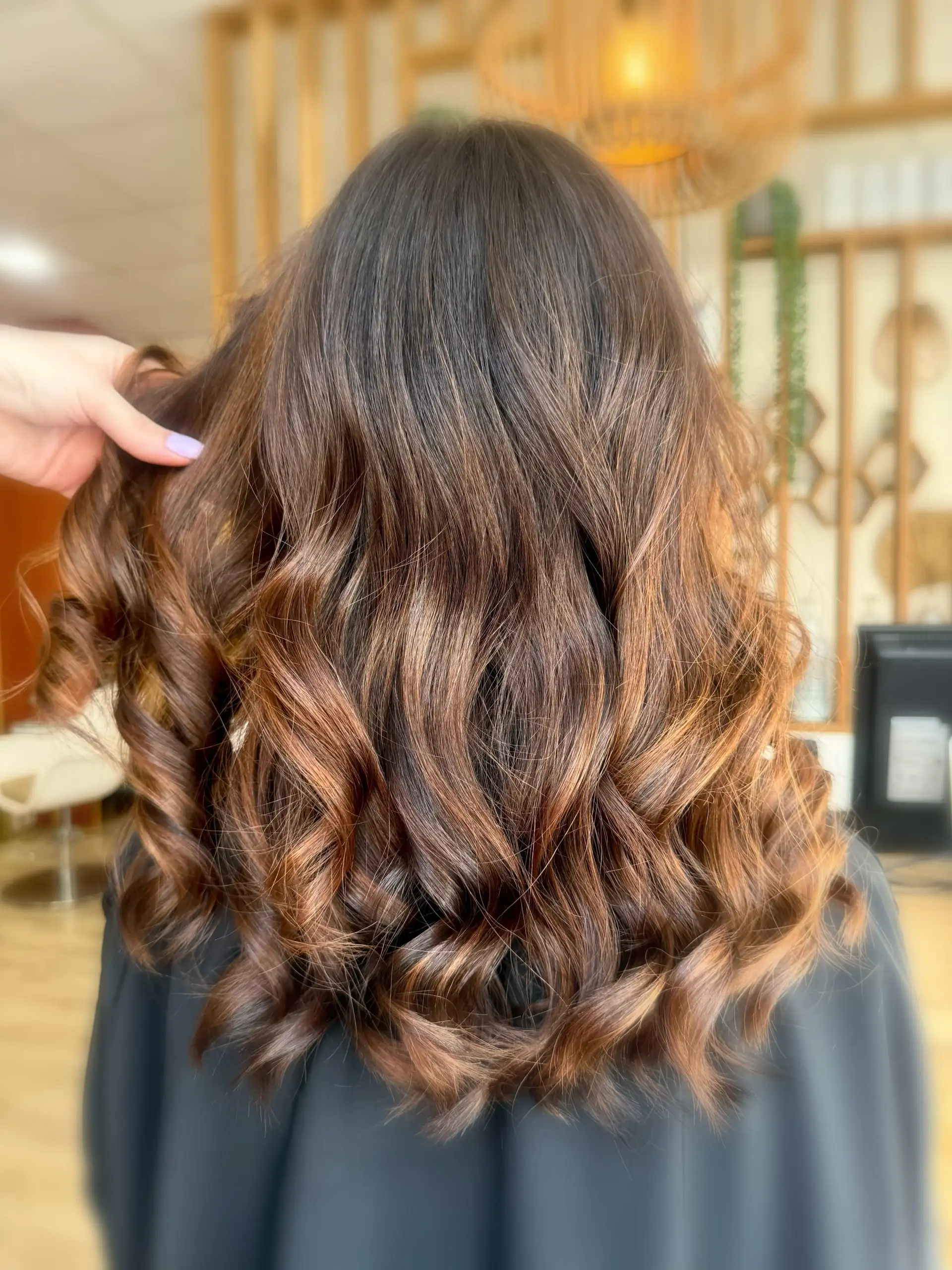 Balayage lumière à Auray, résultat chez L'atelier by Mylène exemple 12