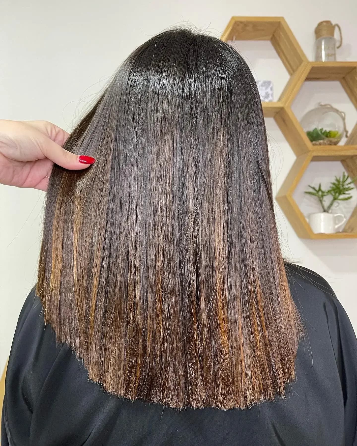 Botox capillaire à Auray, soin réparateur L'atelier by Mylène exemple 4