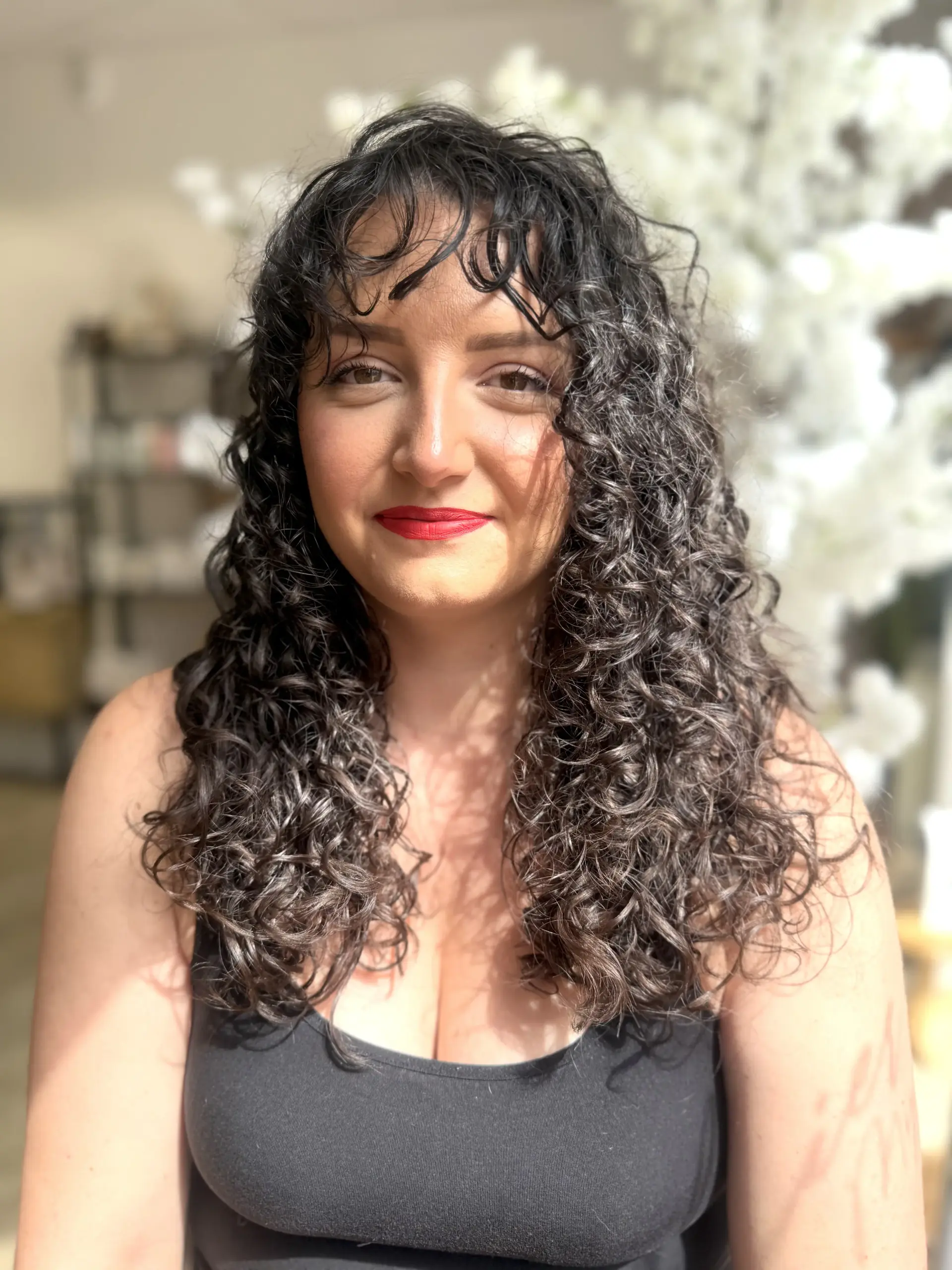 Coupe cheveux bouclés à Auray, spécialiste curly L'atelier by Mylène exemple 2