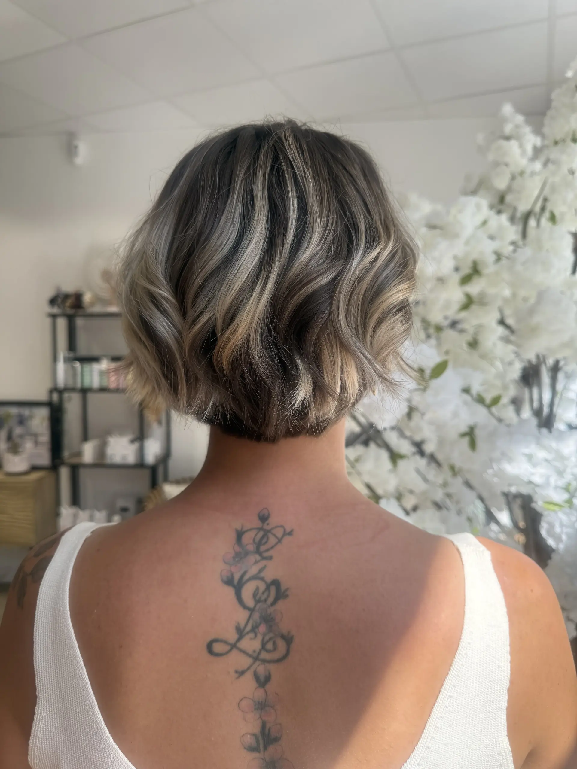 Coupe sur cheveux secs à Auray, spécialité Mylène exemple 1