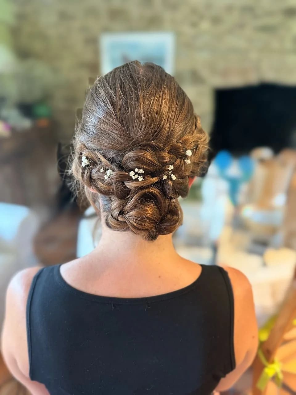 Coiffure mariée à Auray, prestation L'atelier by Mylène exemple 1