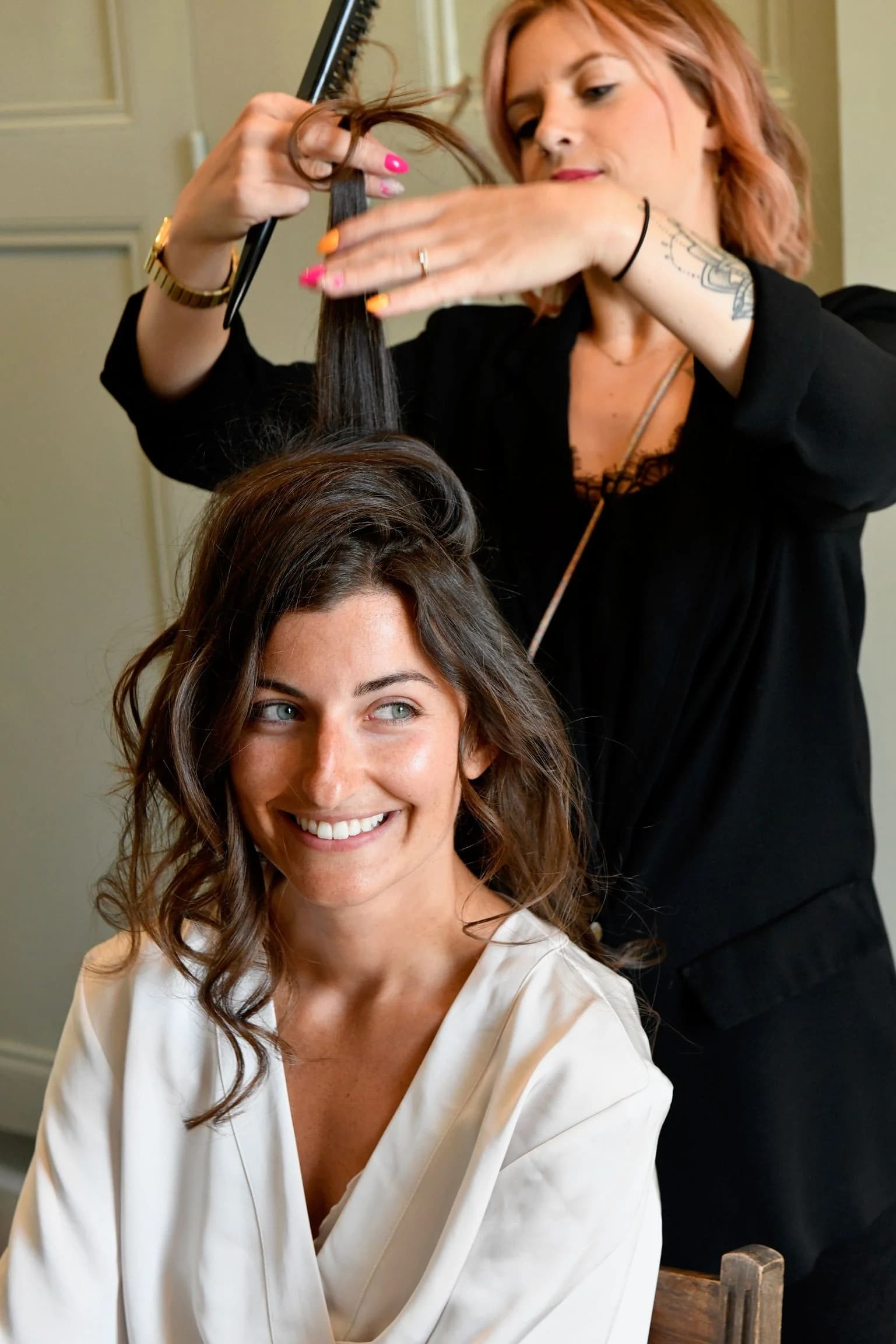 Coiffure mariée à Auray, prestation L'atelier by Mylène exemple 9