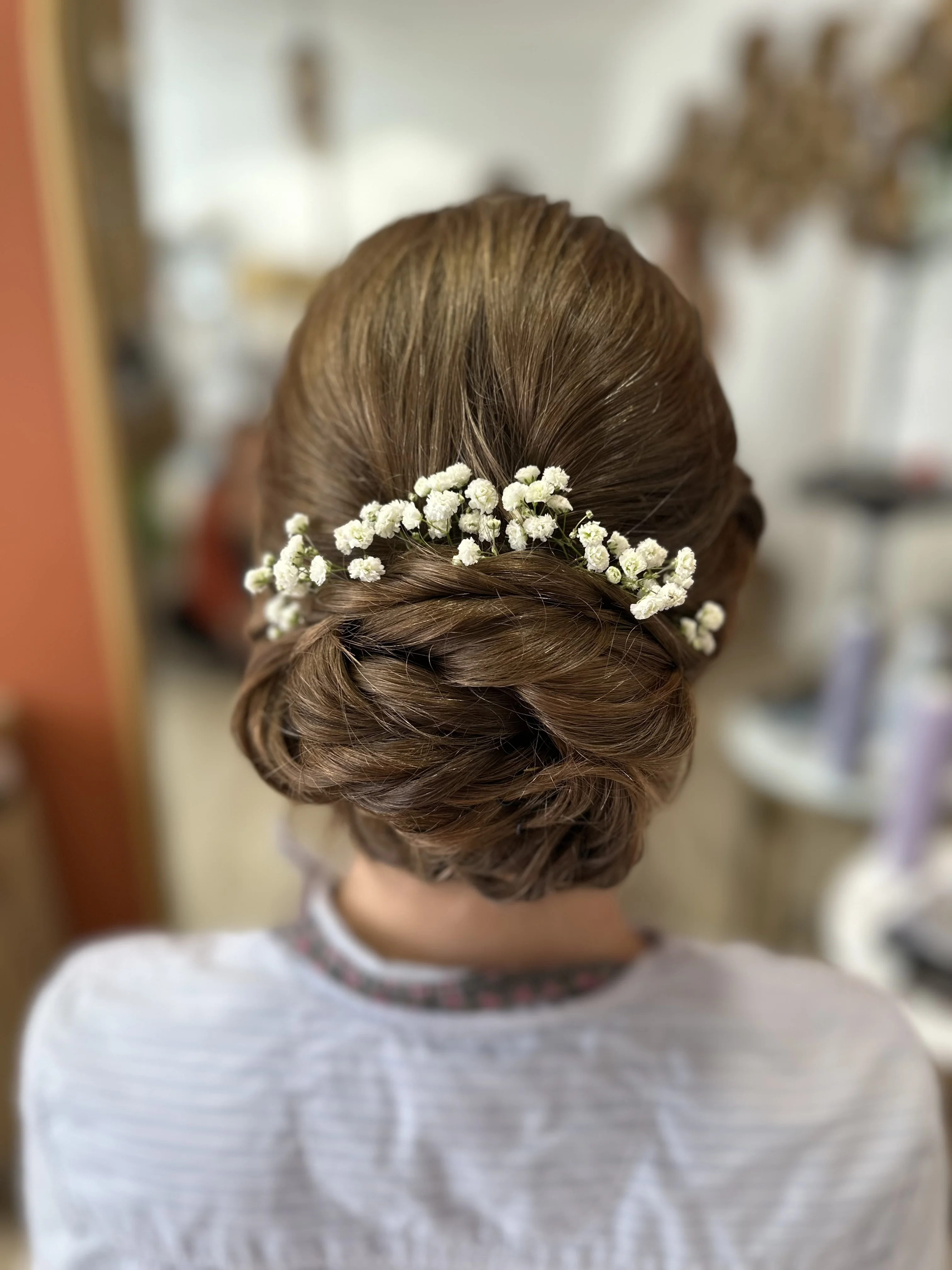 Coiffure mariée à Auray, prestation L'atelier by Mylène exemple 2
