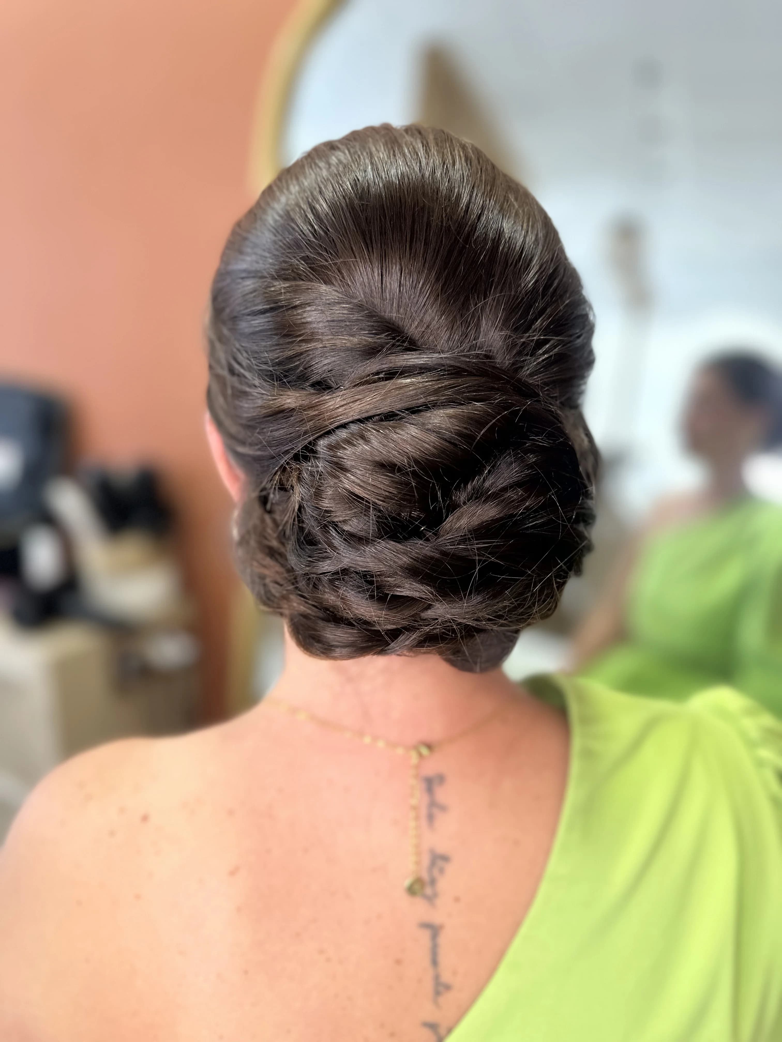 Coiffure mariée à Auray, prestation L'atelier by Mylène exemple 3